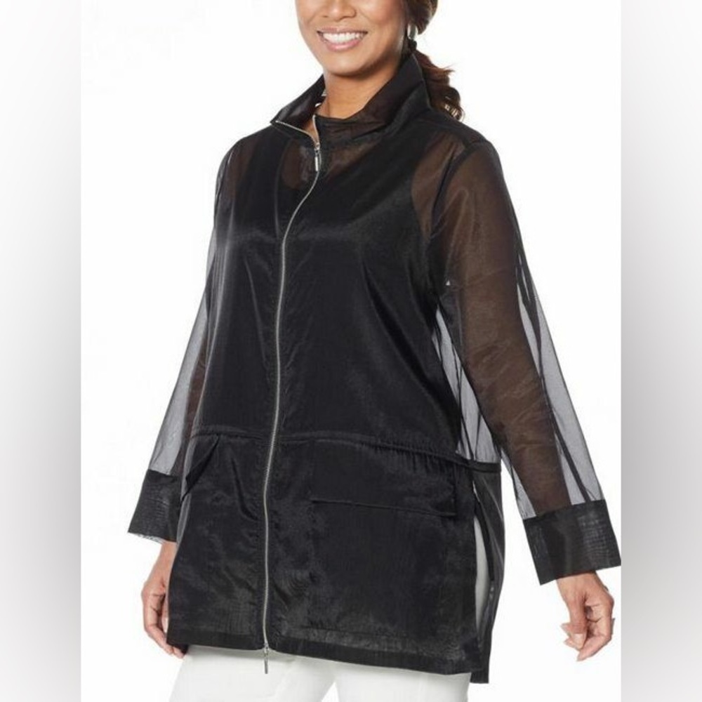 NWT Wynne Layers cloud organza jacket